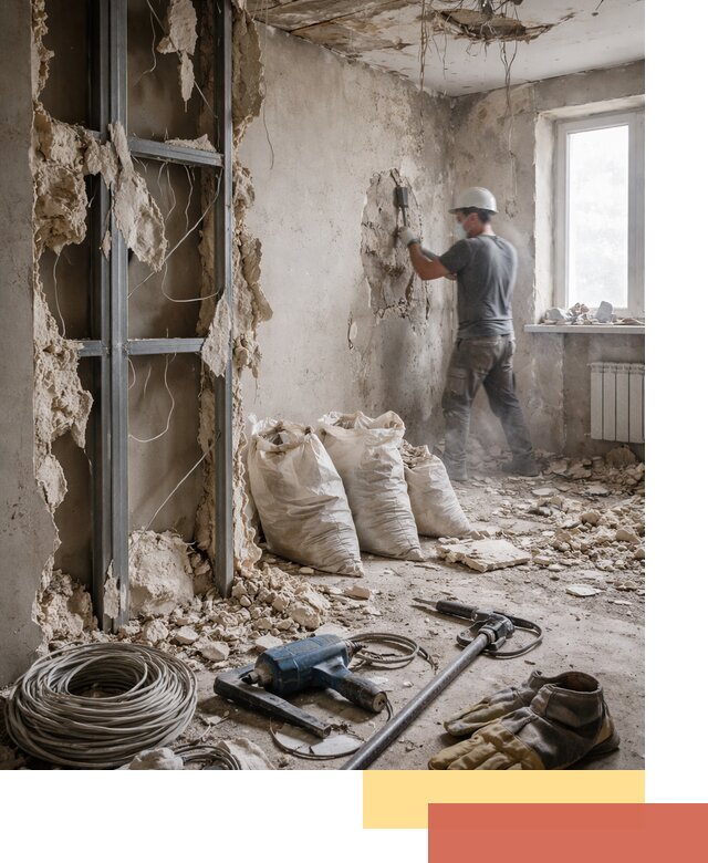 Профессиональный демонтаж зданий и конструкций в Верхнем Уфалее