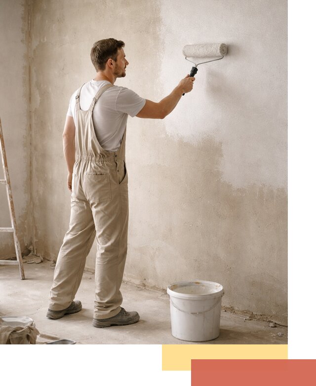 Грунтовка стен под отделку в Верхнем Уфалее профессиональным раствором