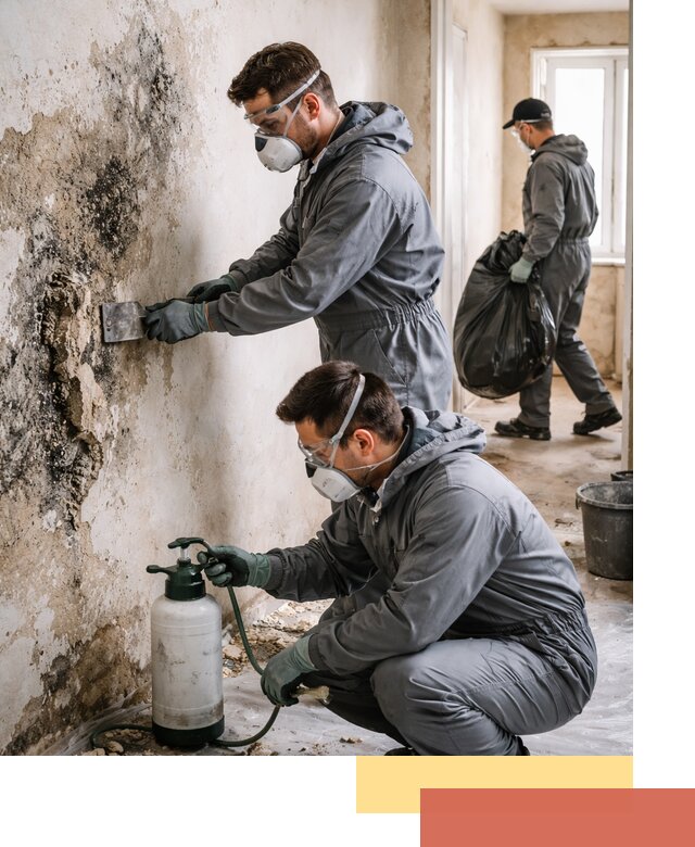 Удаление плесени со стен профессионально в Верхнем Уфалее