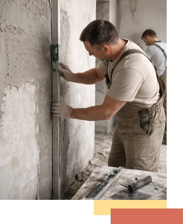 Установка штукатурных маяков в Верхнем Уфалее с гарантией качества