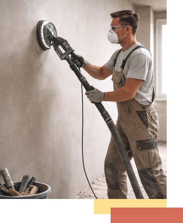 Профессиональная шлифовка стен в Верхнем Уфалее быстро и качественно