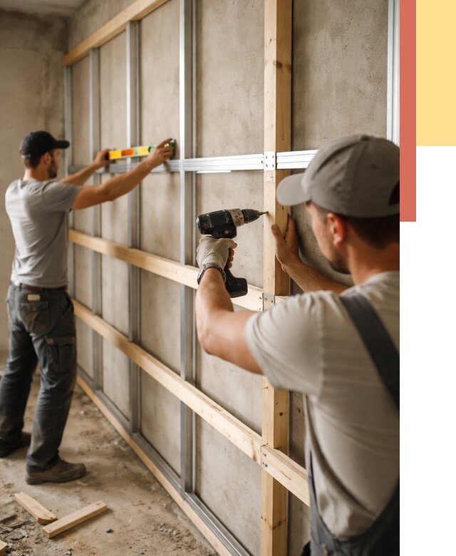 Устройство обрешетки под панели в Верхнем Уфалее от 2149 руб. — монтаж под ключ | ОТДЕЛОЧНИК-Врф