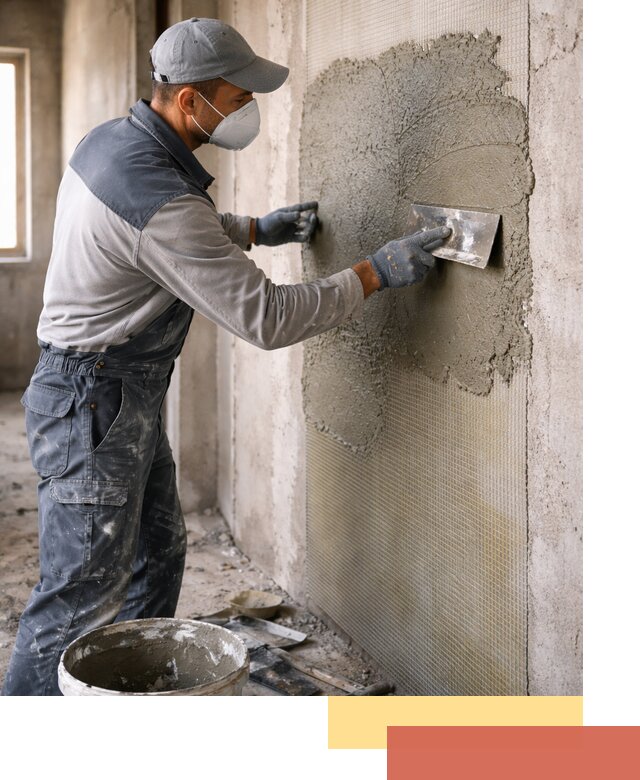 Штукатурка стен по сетке в Верхнем Уфалее под ключ качественно и быстро