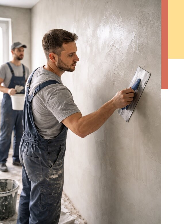 Глянцевание штукатурки стен в Верхнем Уфалее от 7676 руб. — услуги и затирка | ОТДЕЛОЧНИК-Врф