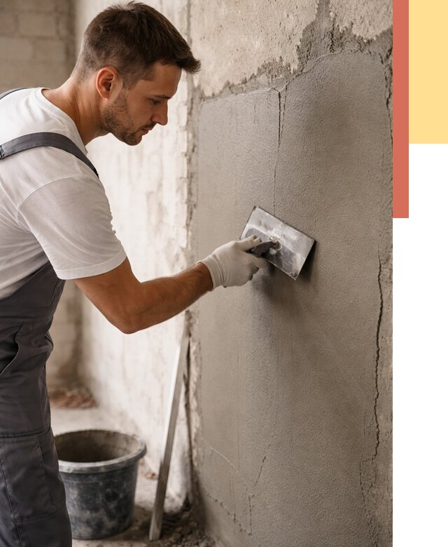 Штукатурка стен под плитку в Верхнем Уфалее от 4298 руб./м2 — выравнивание под плитку | ОТДЕЛОЧНИК-Врф