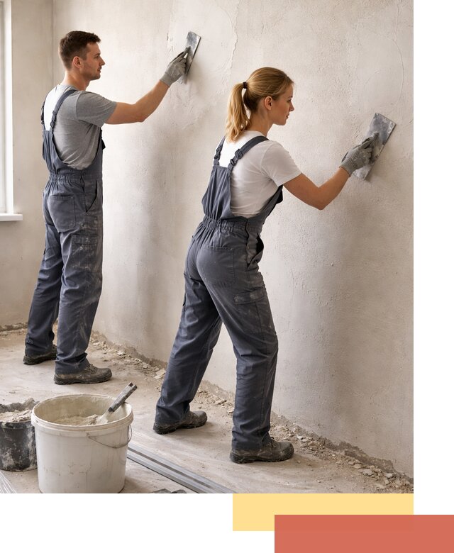 Штукатурка стен под обои в Верхнем Уфалее профессионально и быстро