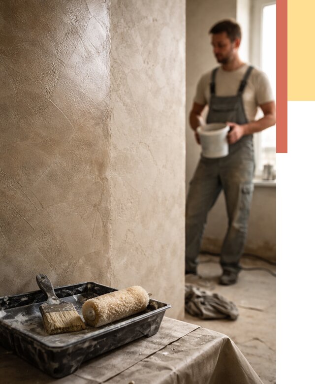 Нанесение воска на штукатурку в Верхнем Уфалее от 3582 руб. | Услуги ОТДЕЛОЧНИК-Врф