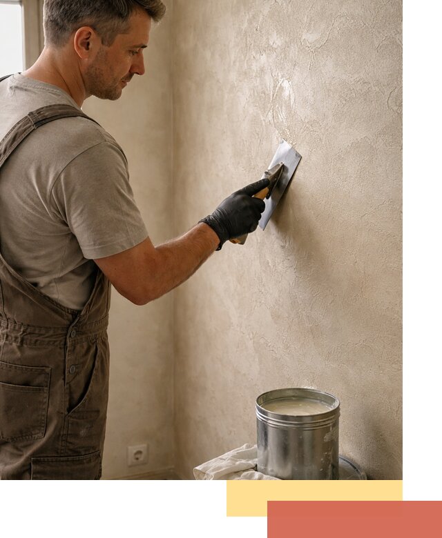 Нанесение воска на штукатурку в Верхнем Уфалее для защиты и блеска