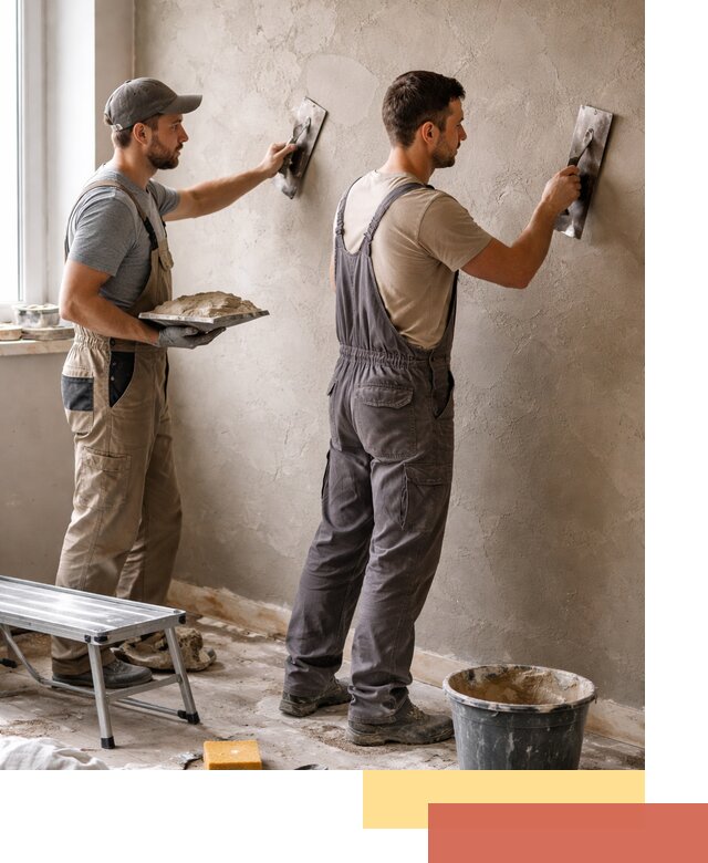 Ремонт декоративной штукатурки и восстановление фактуры в Верхнем Уфалее