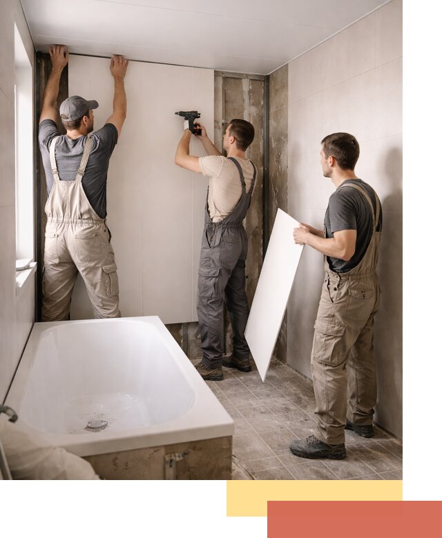 Отделка ванной панели ПВХ профессионально в Верхнем Уфалее