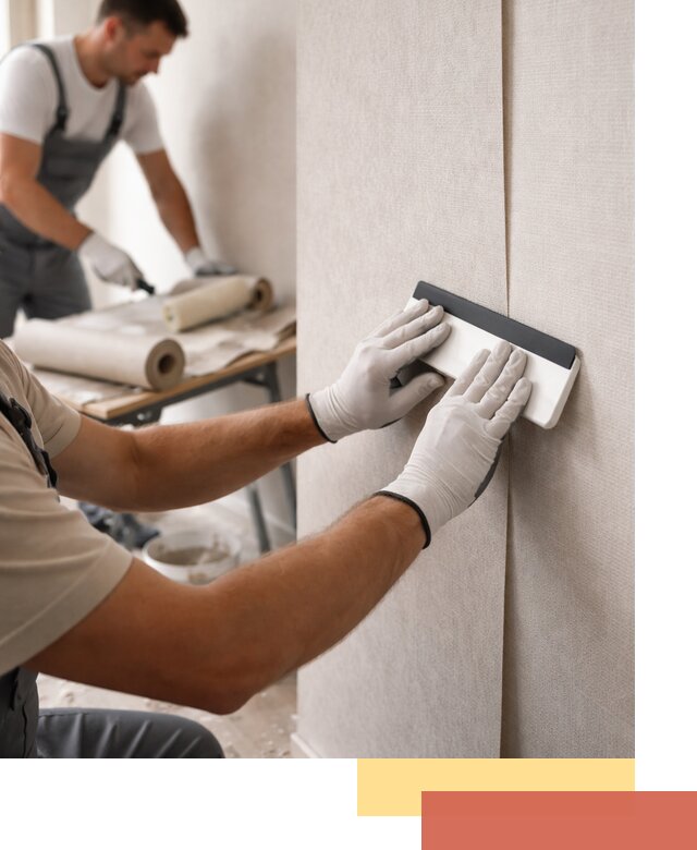 Поклейка обоев под покраску в Верхнем Уфалее профессионально и быстро