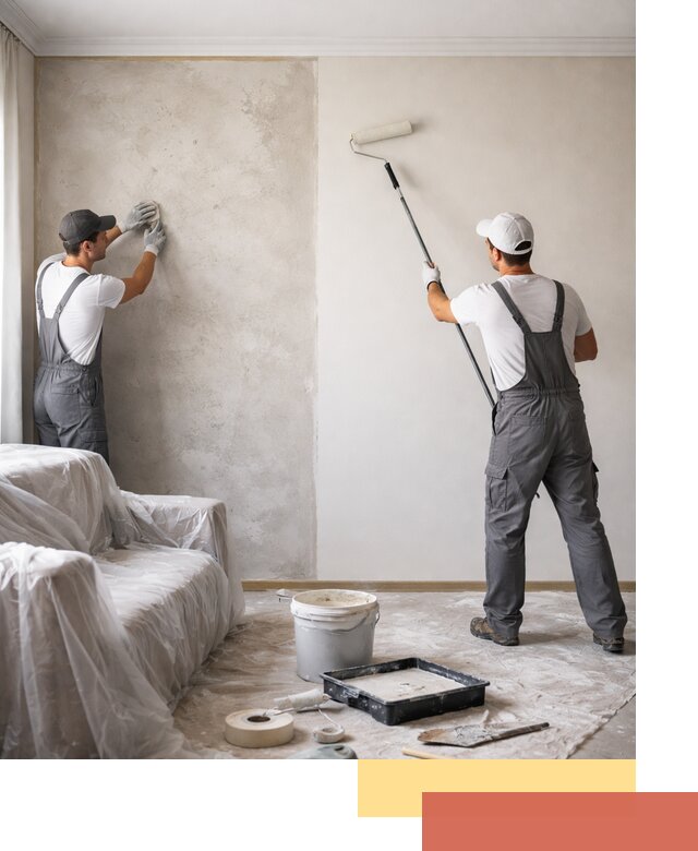 Покраска стен антивандальной краской в Верхнем Уфалее