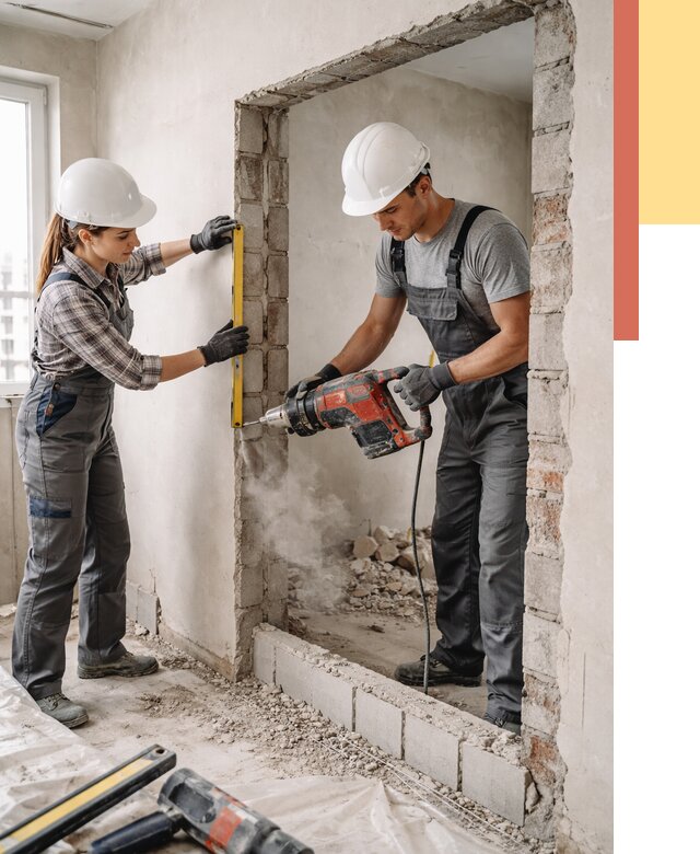 Создание проемов в стенах в Верхнем Уфалее от 6652 руб. — алмазная резка и расширение | ОТДЕЛОЧНИК-Врф