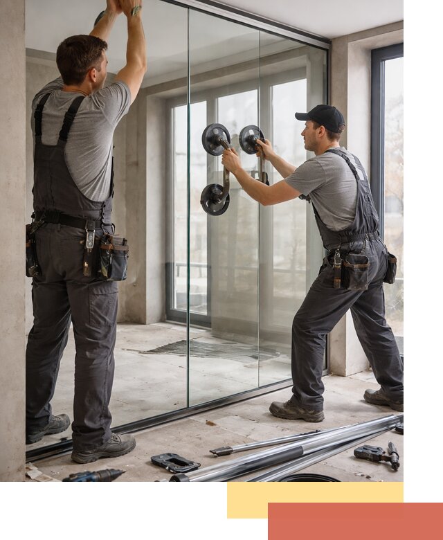 Цельностеклянные перегородки под ключ в Верхнем Уфалее