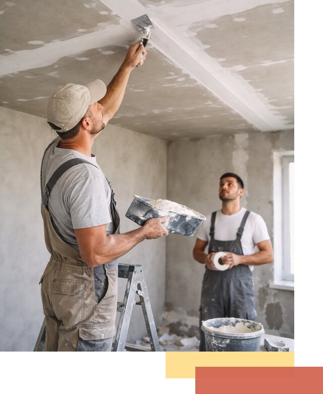 Обработка швов потолка ГКЛ в Верхнем Уфалее: качественная заделка и шпатлевка