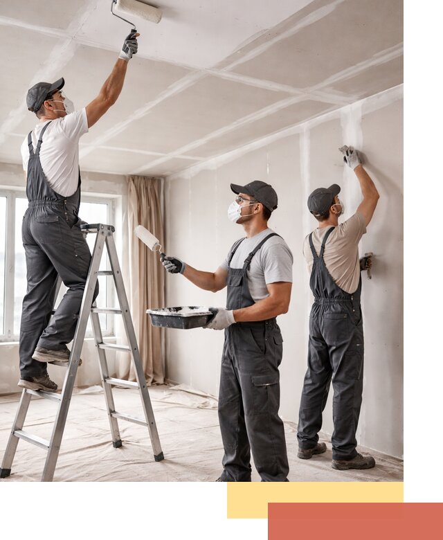 Покраска потолка из гипсокартона в Верхнем Уфалее качественно и недорого