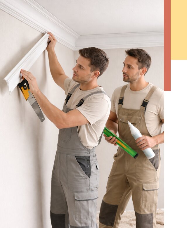 Монтаж потолочного плинтуса в Верхнем Уфалее от 2354 руб. — быстро и недорого | ОТДЕЛОЧНИК-Врф