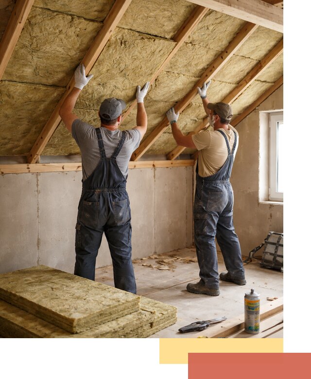 Утепление потолка минеральной ватой в Верхнем Уфалее